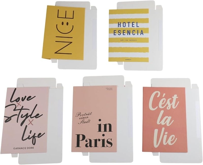 Set of 5 Foldable Decorative Books Size B for Home Office Decor and Photography Props - Image 3